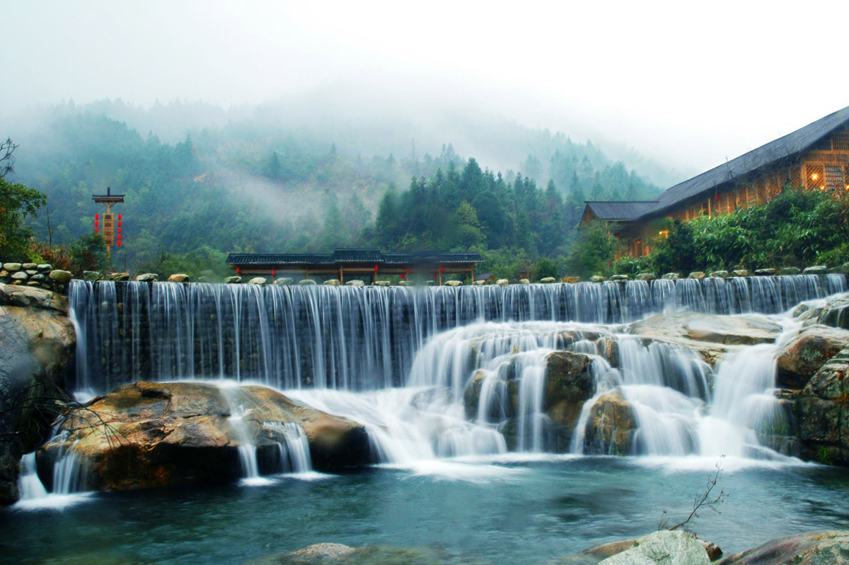 婺源大鄣山卧龙谷风景区