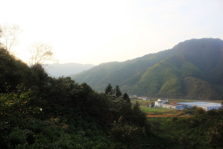 横行饶徽四十里  揽胜吴楚两源头