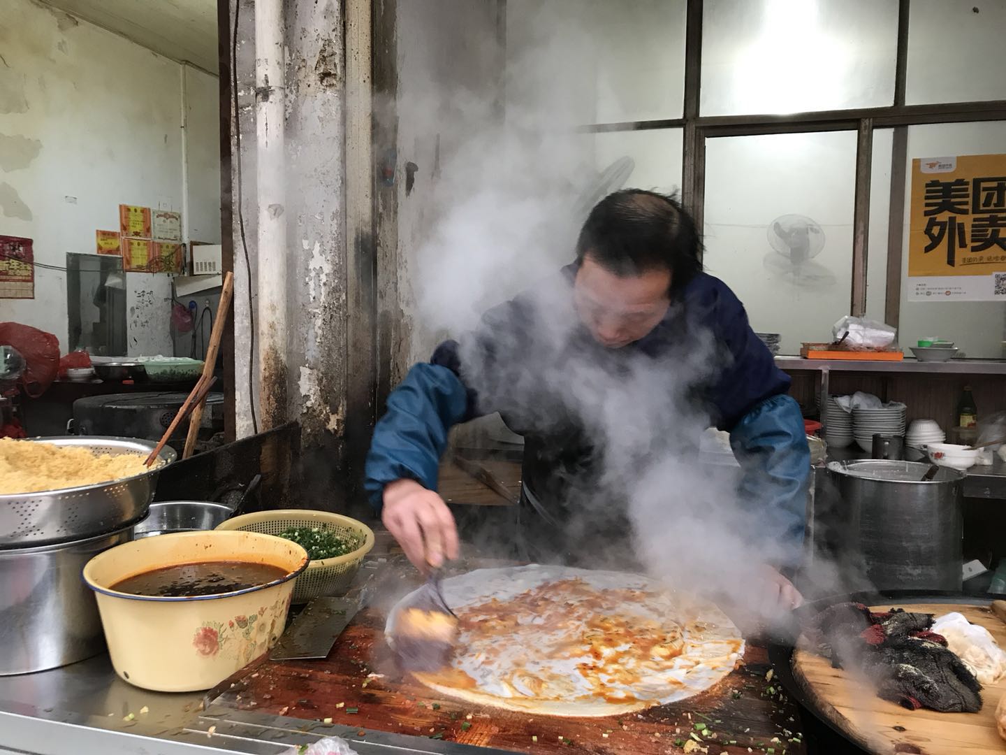 婺源汽糕制作过程