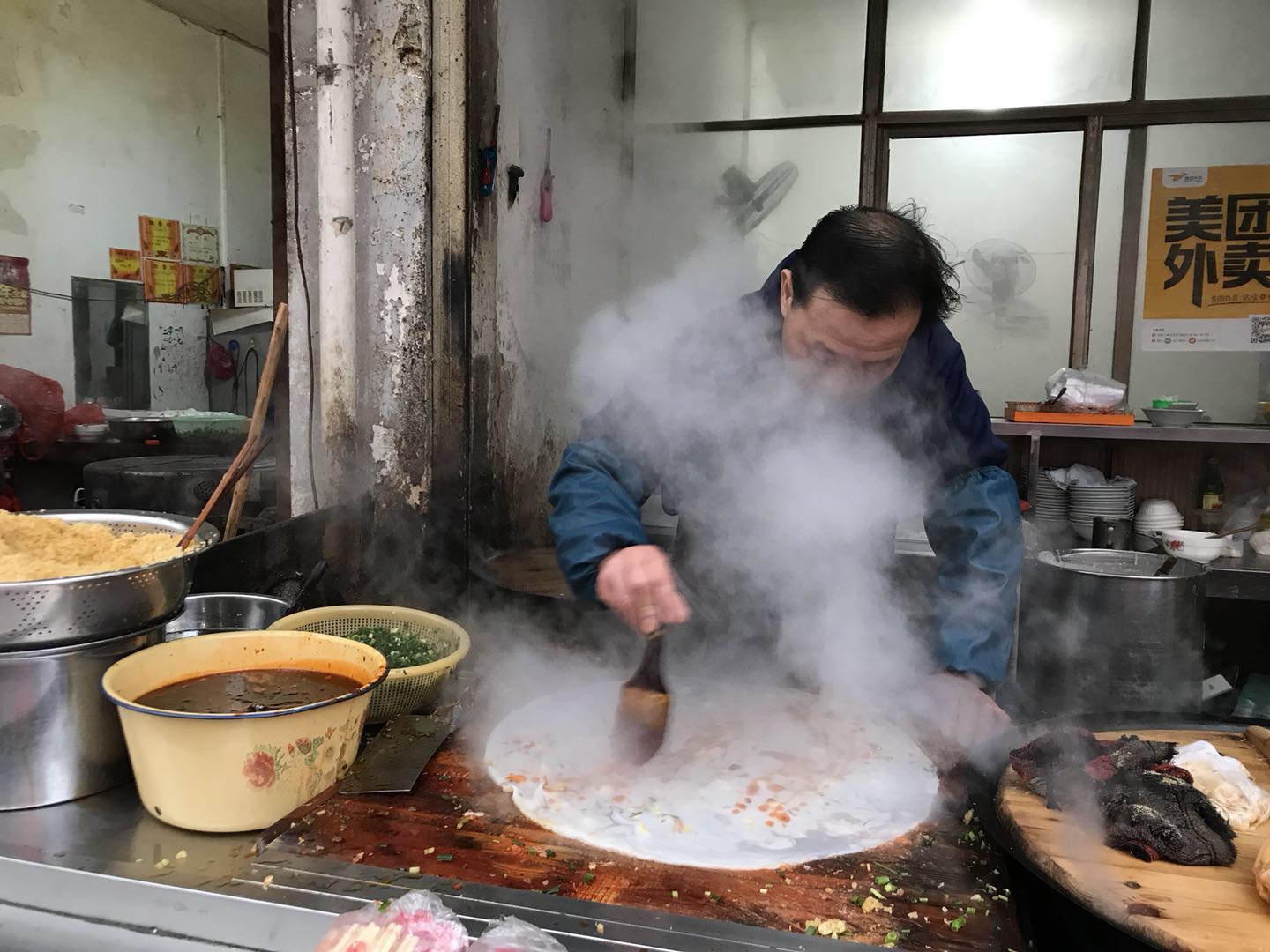 婺源汽糕制作过程